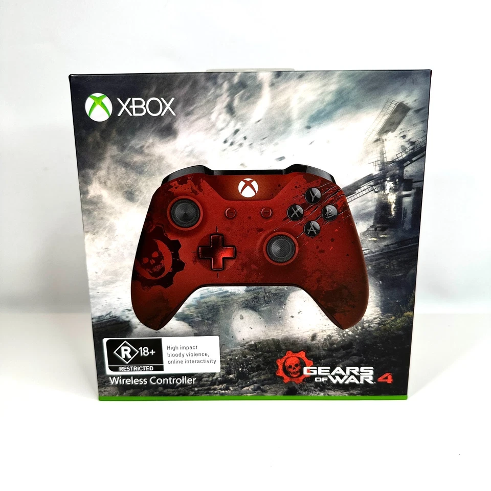 Gears  of War 4 Xbox One Controller | Brand New & Sealed | Red | Tracked Postage - Bild 1 von 4