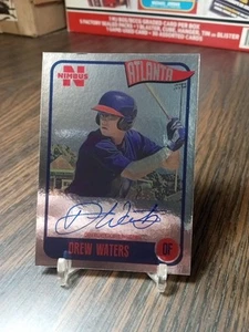 2020 Onyx Nimbus Silver Auto /325 Drew Waters #NADW Auto - Picture 1 of 3