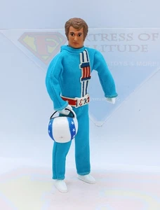 Ideal Evel Knievel Vintage Original Action Figure ~Blue #1 Suit, Belt ~MINTY - Picture 1 of 7