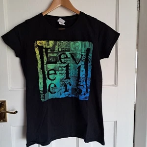 Levellers 2014 World Tour, schwarzes T-Shirt, Größe M, Ladies Fit - Bild 1 von 5