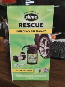 Slime 10188 Flat Tire Puncture Repair Sealant Rescue Emergency CAR Tractor NEW - Picture 1 of 7