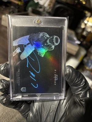 Nelson Agholor On Card Autograph 2015 Rookie Topps Diamond 1/5 Refractor - Image 1 of 4