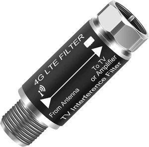 LTE Filter for TV Antenna,Filters 4G 5G LTE Signal Reduces Interference from Cel - Picture 1 of 5