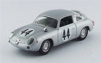 1:43 Best Fiat Abarth 700 1000 Km Di Parigi 1961 J. Vinatier #44 BE9544 Modellin - Photo 1/2
