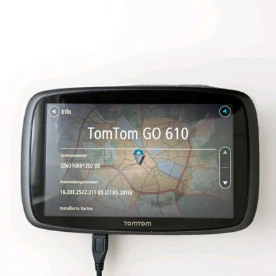 TomTom Go 610 Navigation GPS mit  lifetime free maps  - Bild 1 von 4
