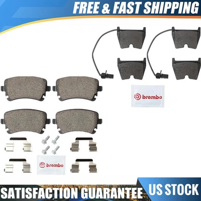 Juego de 8 pastillas de freno de disco delanteras traseras Brembo para Audi RS6 2003 Foto 1 de 4