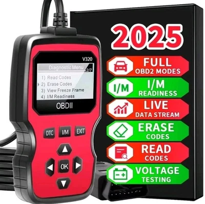 ELM327 OBD2 SCANNER DIAGNOSI AUTO OBDII DIAGNOSTICA LETTORE CODICI RESET ERRORI  - Immagine 1 di 4
