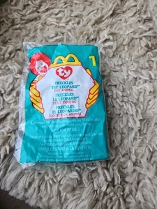 Ty Vintage Beanie Baby Pecas el Leopardo McDonald's Retirado 1993 - Imagen 1 de 2