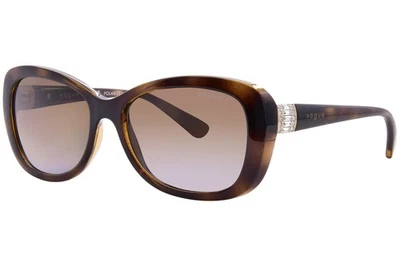 Vogue VO2943SB W656T5 Sunglasses Women's Dark Havana/Polarized Brown 55mm - Image 1 of 4