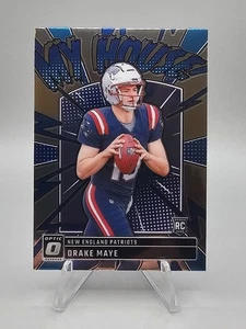 Drake Maye 2024 Rookie Donruss Optic My House! #8 💥 Patriots - Picture 1 of 2