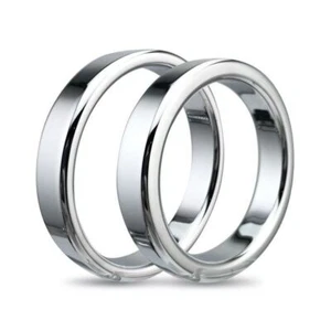 Metal XL BAND Penis Cock Ring For Well Endowed Men Male Sex Toys Stainless Steel - Picture 1 of 6