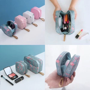 Mini bolsa organizadora de maquillaje de almacenamiento de inodoro de viaje de EE. UU. - Imagen 1 de 40