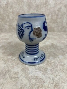 Vintage Stoneware Goblet Salt Glazed West German Dirsch Emsing Hotel - Picture 1 of 8