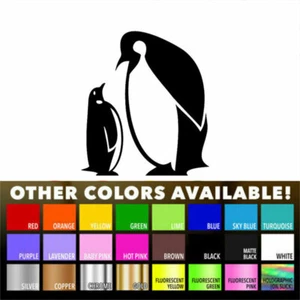 Penguin Sticker for Macbook Laptop Car Window Truck SUV Bumper Wall Art Decal - Bild 1 von 5