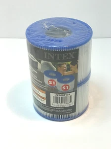 Spa Schwimmbad Filterkartusche Doppelpack Intex (29001WA) Typ S1 Pure - Bild 1 von 7
