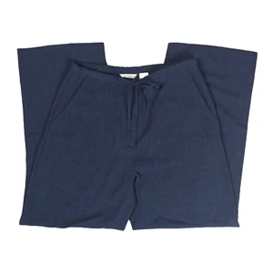 Eddie Bauer Womens Pants Size M Petite Chinos Lightweight Drawstring Office - Picture 1 of 8