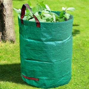 GroundMaster 100L Round Garden Waste Bags - Heavy Duty Reinforced Storage Sacks - Picture 1 of 64