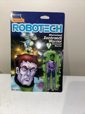 Caja de cerillas Robotech micronizada Zentraedi Warrior de colección sin usar, sellada 7216 nueva Foto 1 de 4