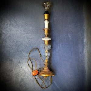Laudarte Italia - Aurora - Crystal Lamp Stand - Vintage - Rare - See Details - Foto 1 di 24