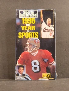 VINTAGE 1995 SPORTS ILLUSTRATED 1995 THE YEAR IN SPORTS VHS MOVIE FACTORY SEALED - Foto 1 di 3
