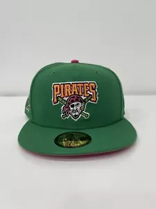 Pittsburgh Pirates New Era Sneaker Town Soju MLB Pink UV Fitted Cap Mütze 7 1/2 - Bild 1 von 4