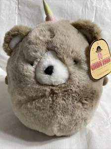 FAO Schwartz Chibi Pals Bearicorn Unicorn Bear Huggable Friends Plush - Picture 1 of 5