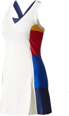 Adidas Pharrell Williams Climacool Tennis Dress Red/White/Blue Navy W/ Shorts S - Image 1 of 4