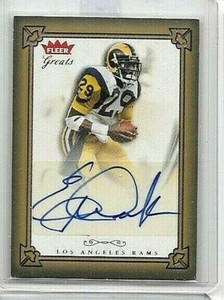 ERIC DICKERSON 2004 FLEER GREATS OF THE GAME CERTIFIED AUTOGRAPH
