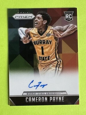 Cameron Payne 2015 Panini Prizm #RS-CP radiocontrol novato autógrafo automático Foto 1 de 2