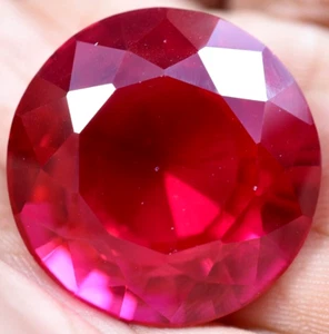 Natural Mogok Pink Huge Ruby 57.25 Ct Sparkling GGL Certified Treated Gemstone - Picture 1 of 11