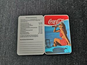 Coca Cola Taschenkalender 1989 Topzustand