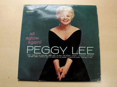Peggy Lee/All Aglow Again/1960 Capitol Mono LP - Image 1 of 4