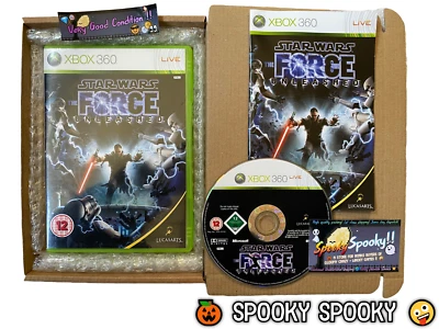 Star Wars The Force Unleashed XBOX 360 - UK PAL VGC CIB - High Quality Packing - Image 1 of 4