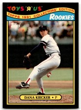 1991 TOPPS TOYS'R'US ROOKIES DANA KIECKER BOSTON RED SOX #15