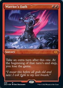 Lámina grabada Warriors Oath 456no - Mythic Double Masters 2022 - Imagen 1 de 1