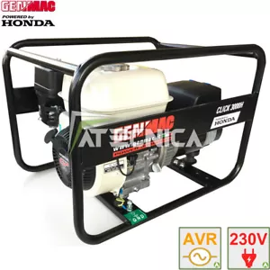 Generator Strom Honda 2,6Kw Genmac Klicken Avr Gruppe Generator Stabilisator - Bild 1 von 5