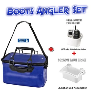 Bolsa de barco EVA impermeable 44x26x25 + móvil marino / soporte GPS + soporte de señuelo - Imagen 1 de 5