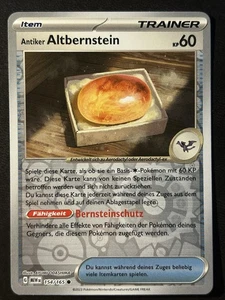 Pokemon Antiker Altbernstein 154/165 MEW 151 Reverse Holo Common DE NM-Mint - Bild 1 von 2