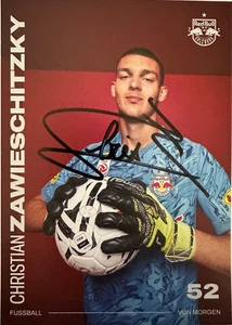 Christian Zawieschitzky, RB Salzburg, sign. AK 2025/26 *U-19 AUSTRIA* - Bild 1 von 1