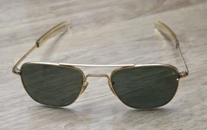 Vtg Vietnam Era 1/10 12K GF 52-20 5 1/2" Randolph Engineering HGU 4/P Sunglasses - Picture 1 of 6