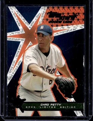 2001 Topps Stars Chad Petty Onyx Rookie RC #/99 Tigers - Image 1 of 2