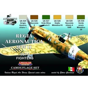 Peintures Regia Aeronautica Wwii Colours Set 1 Lifecolor Cs19 Maquette Char Prom - Imagen 1 de 1