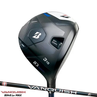 Bridgestone B3 MAX Fairway Wood 2024 VANQUISH BS40 Shaft RH S/R/R2 New Japan - Image 1 of 4