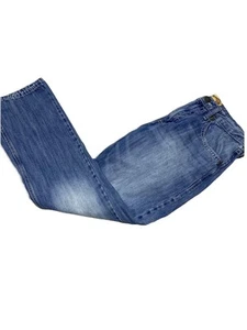 Wrangler Jeans Men Tag 34x36 Actual 31x32 Blue 20X Bootcut Low Rise Western Work - Picture 1 of 13