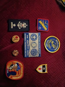 Mixed Lot Of Vintage BSA Boy Scouts OA patches and Pins - Picture 1 of 9