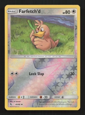 Farfetch'd - 45/68 - Reverse Holo - Hidden Fates - 2019 - Image 1 of 2