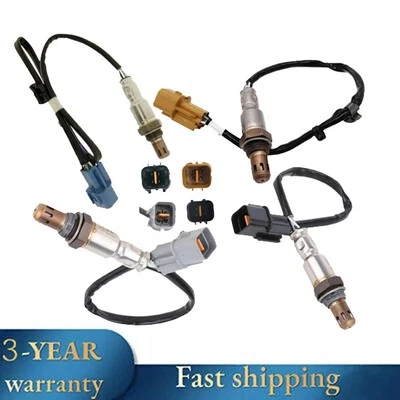 4pcs Oxygen Sensor Up+Down For 2011-2013 Kia Sorento 2010-2012 Hyundai Santa Fe - Image 1 of 4
