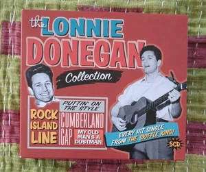 Lonnie Donegan : The Lonnie Donegan Collection IMPORT 5 CDs  (2010) Skiffle  - Picture 1 of 6