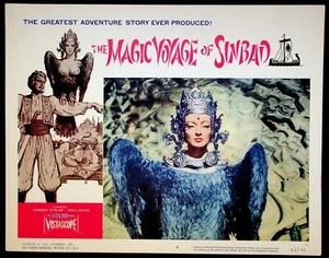 Magic Voyage of Sinbad 1962 Original Lobby Card 1 Soviet Union Fantasy Movie NM - Picture 1 of 2