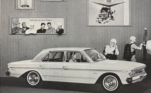1963 AMC Rambler Classic V-8 Twin Stick Floor vintage 8.5 x 11 inch print ad - Picture 1 of 2
